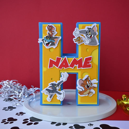 3D Letter Birthday Decoration - Customizable Name