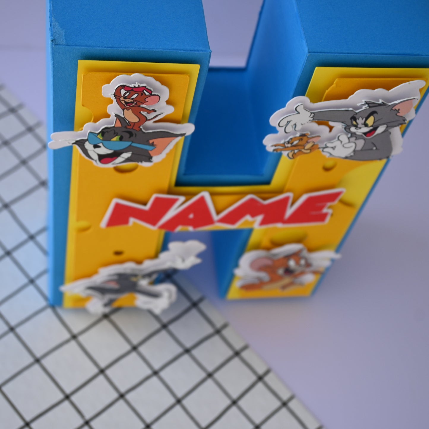 3D Letter Birthday Decoration - Customizable Name