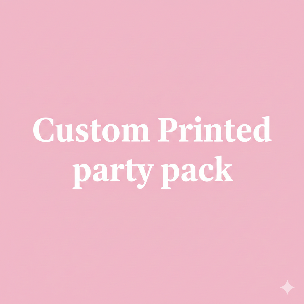 Custom Printed Party Pack
