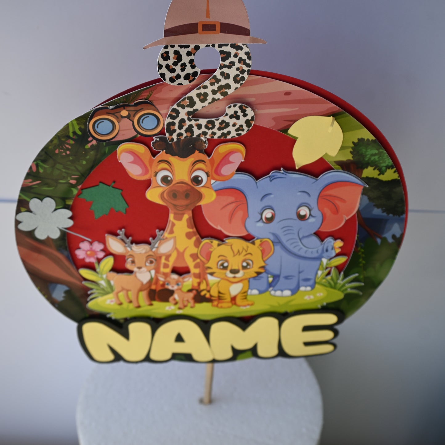 Jungle Theme Birthday Party Pack