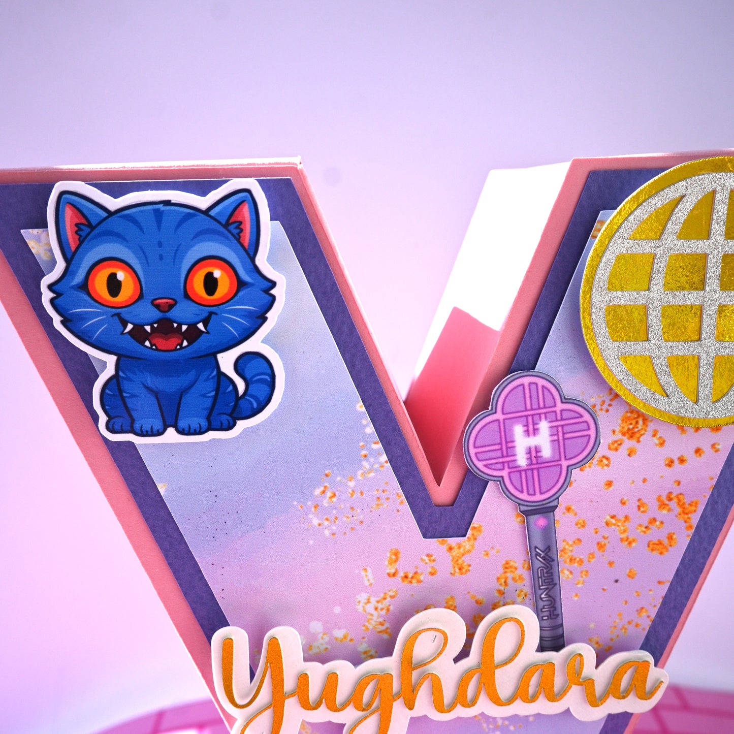 K-Pop Demon Hunters 3D Letter / Number