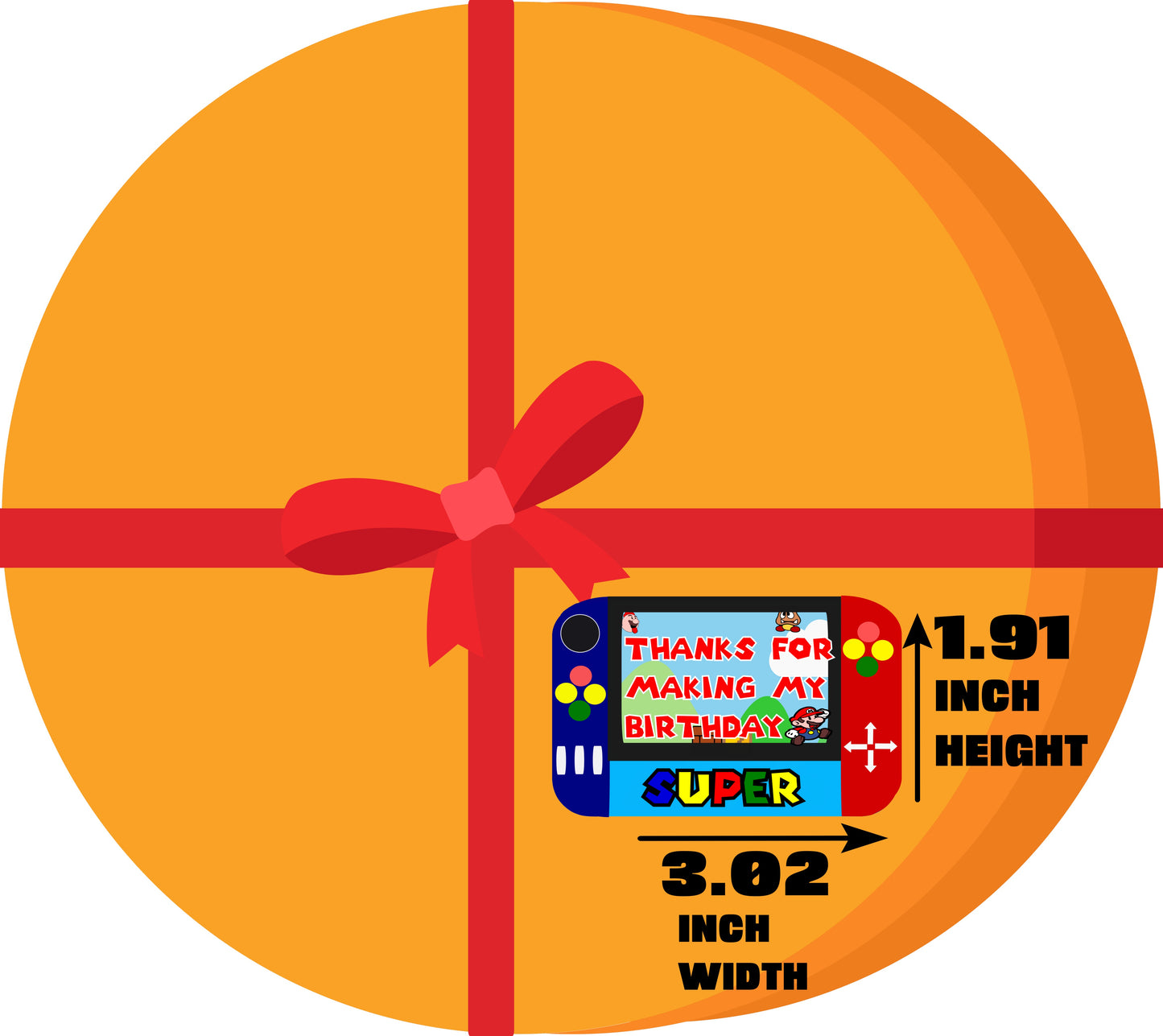 Mario Theme Stickers