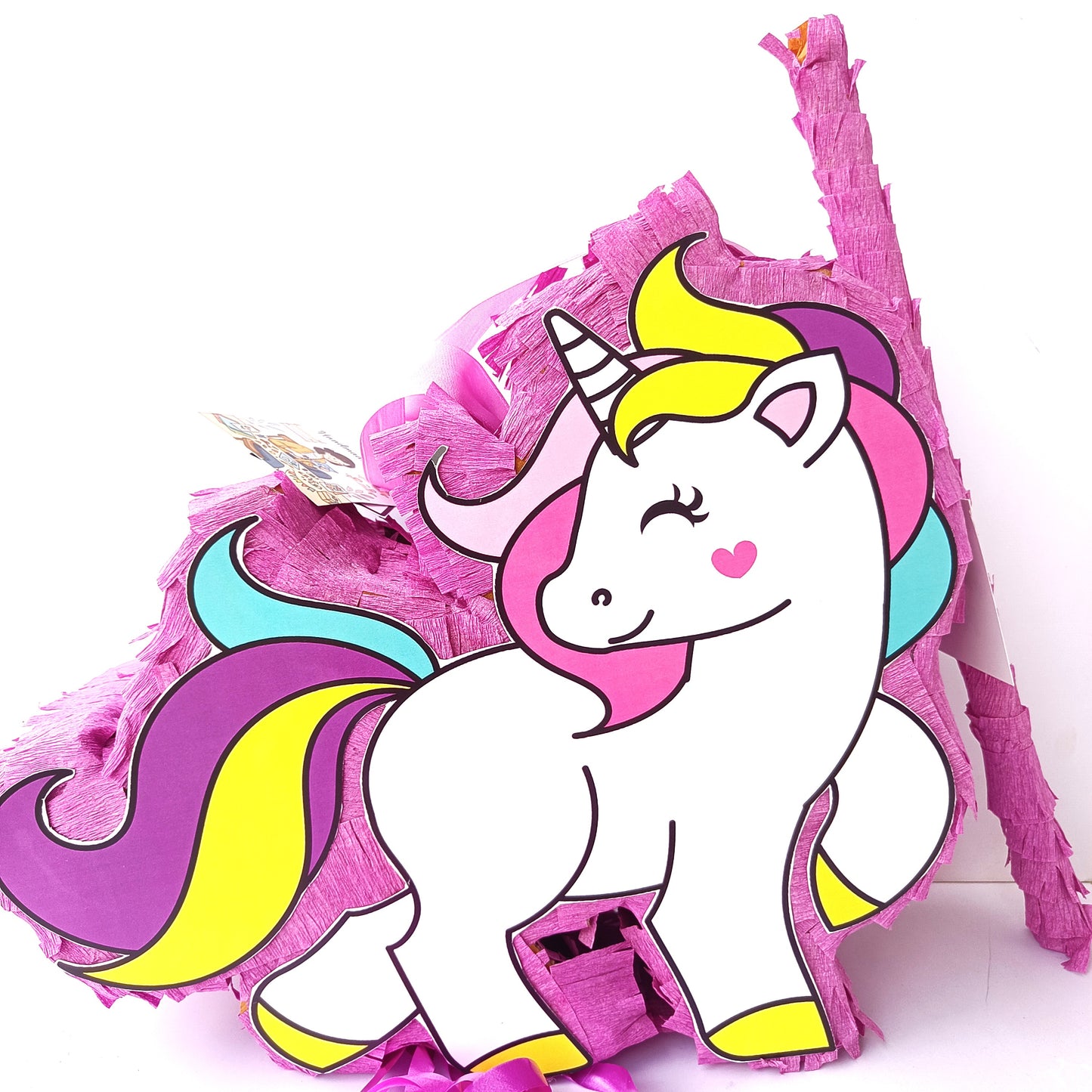 Unicorn Pull String Piñata