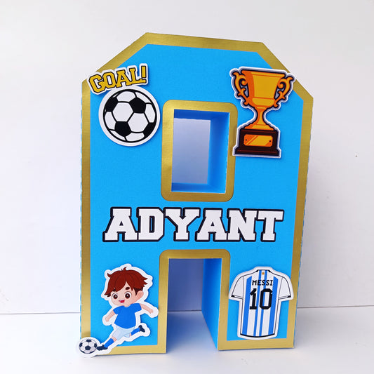 Football 3D Letter - Personalized Sports Party Decoration