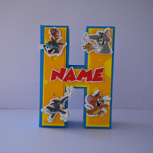 3D Letter Birthday Decoration - Customizable Name