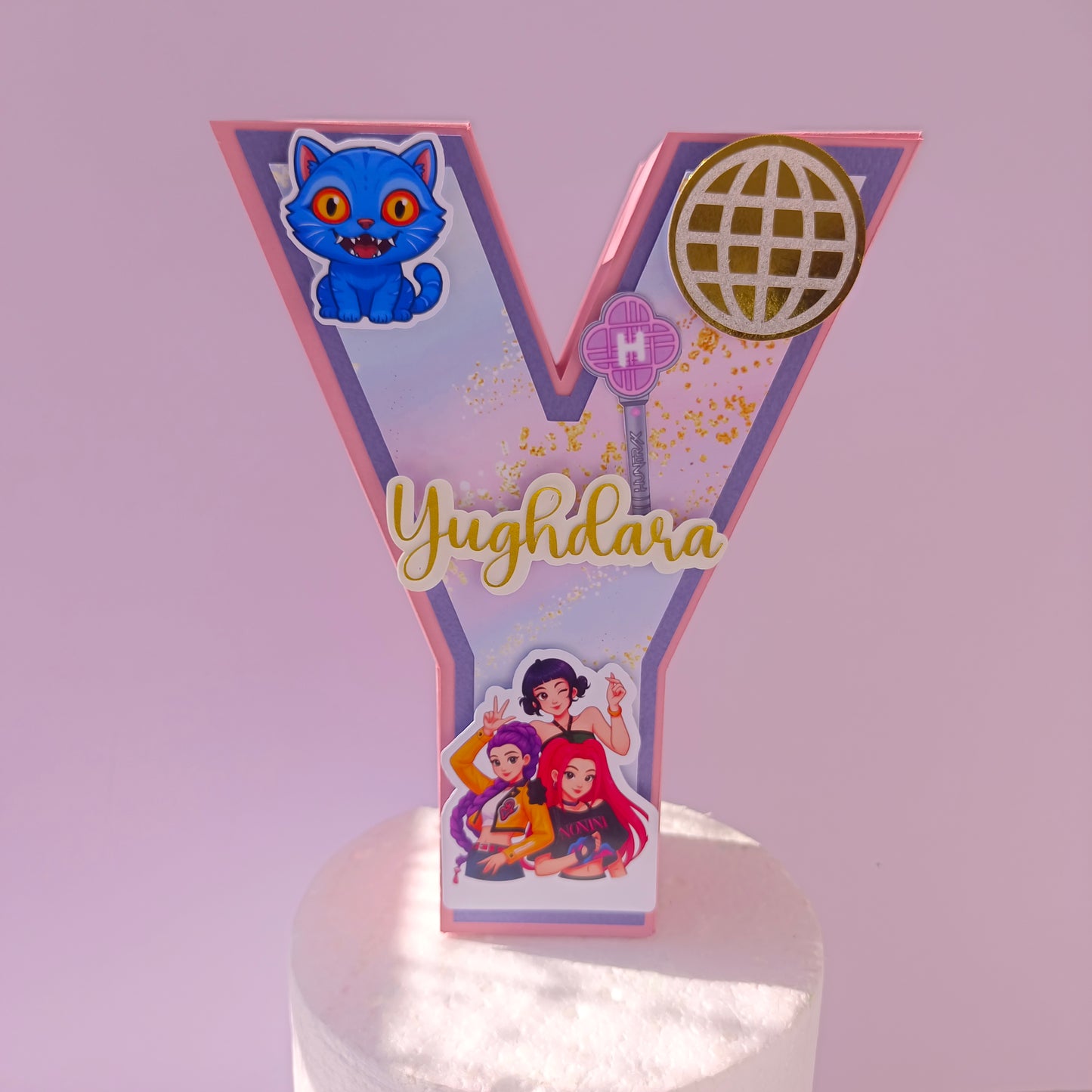 K-Pop Demon Hunters 3D Letter / Number