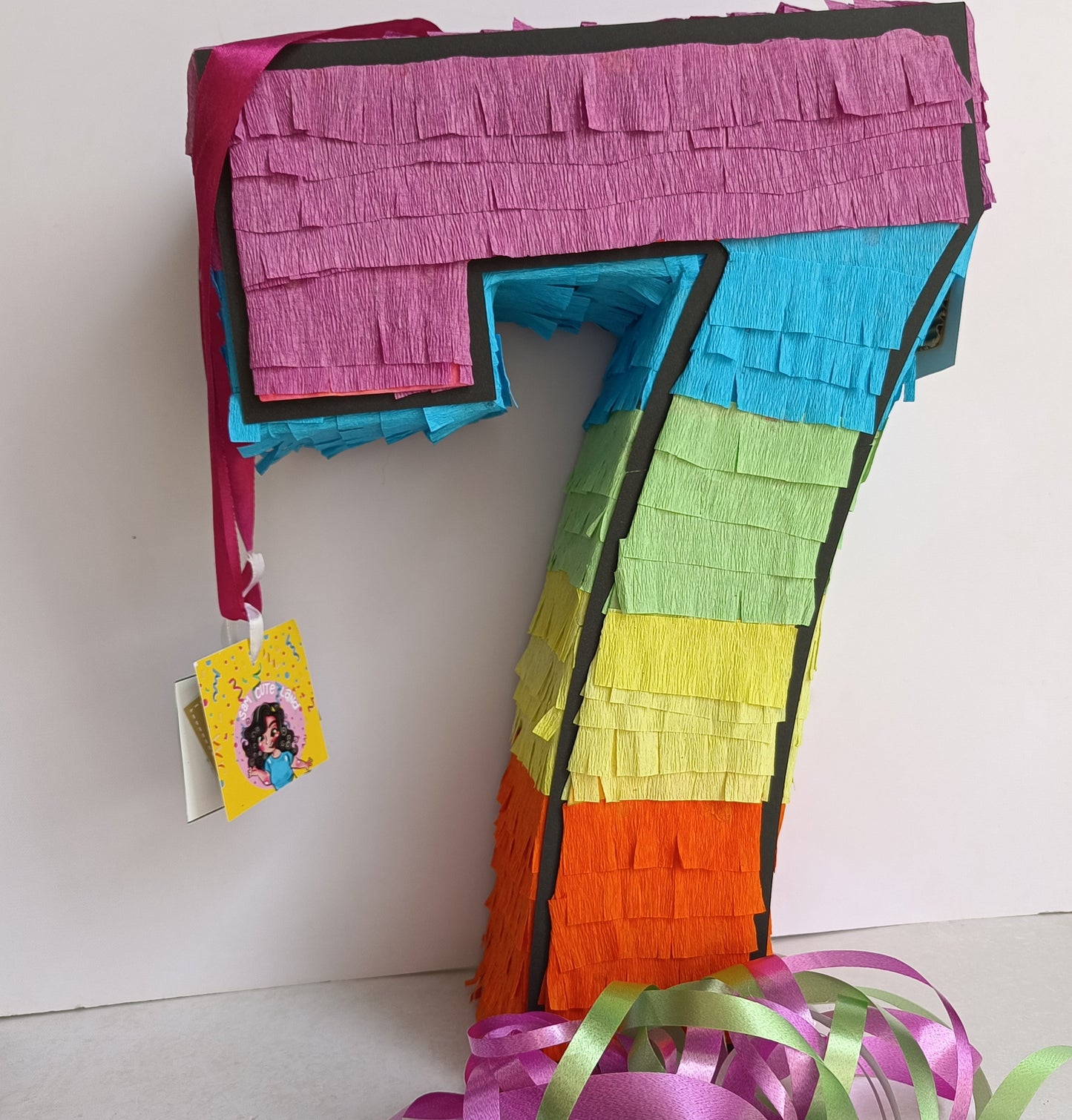 Custom Number Piñata - Premium Handcrafted Party Decoration