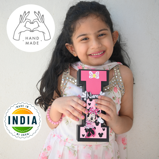 Minnie Mouse 3D Letter / Number