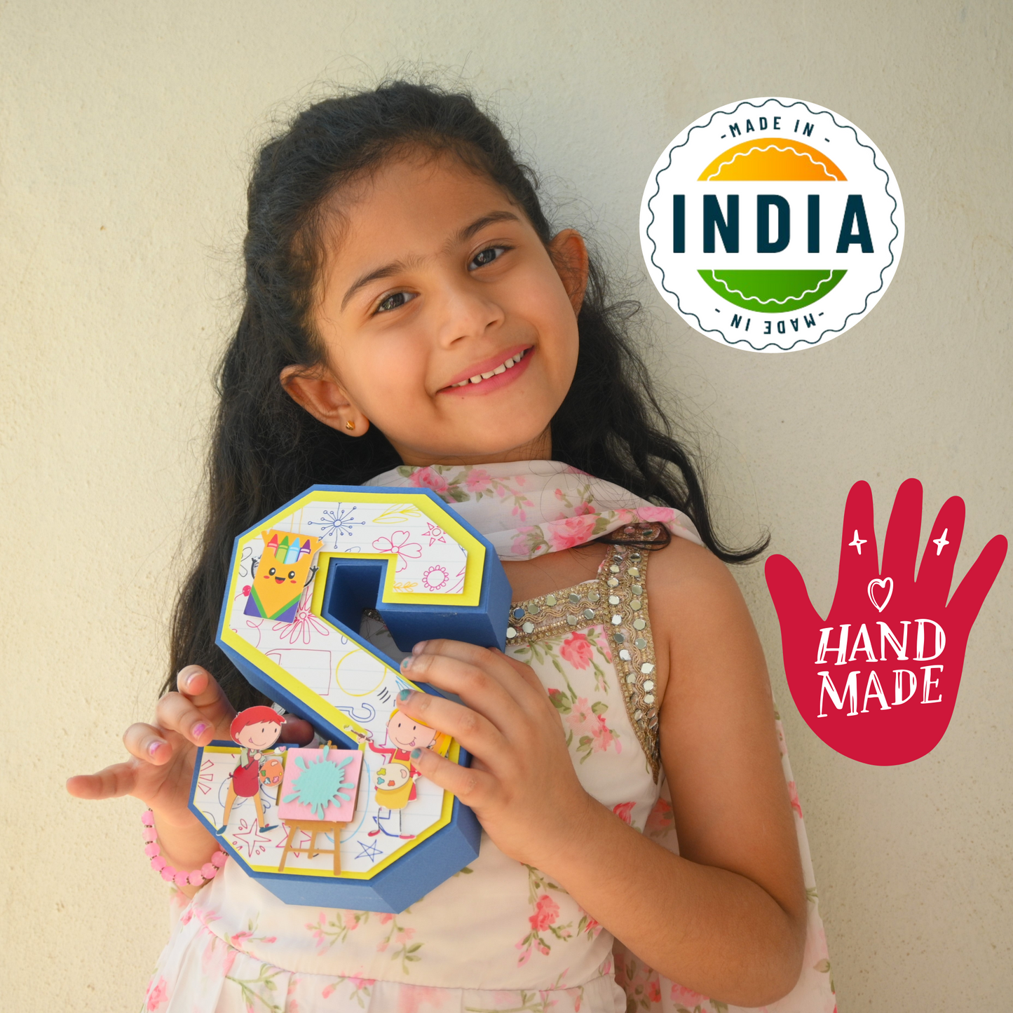 Art Party 3D Letter - Personalized Party Decoration