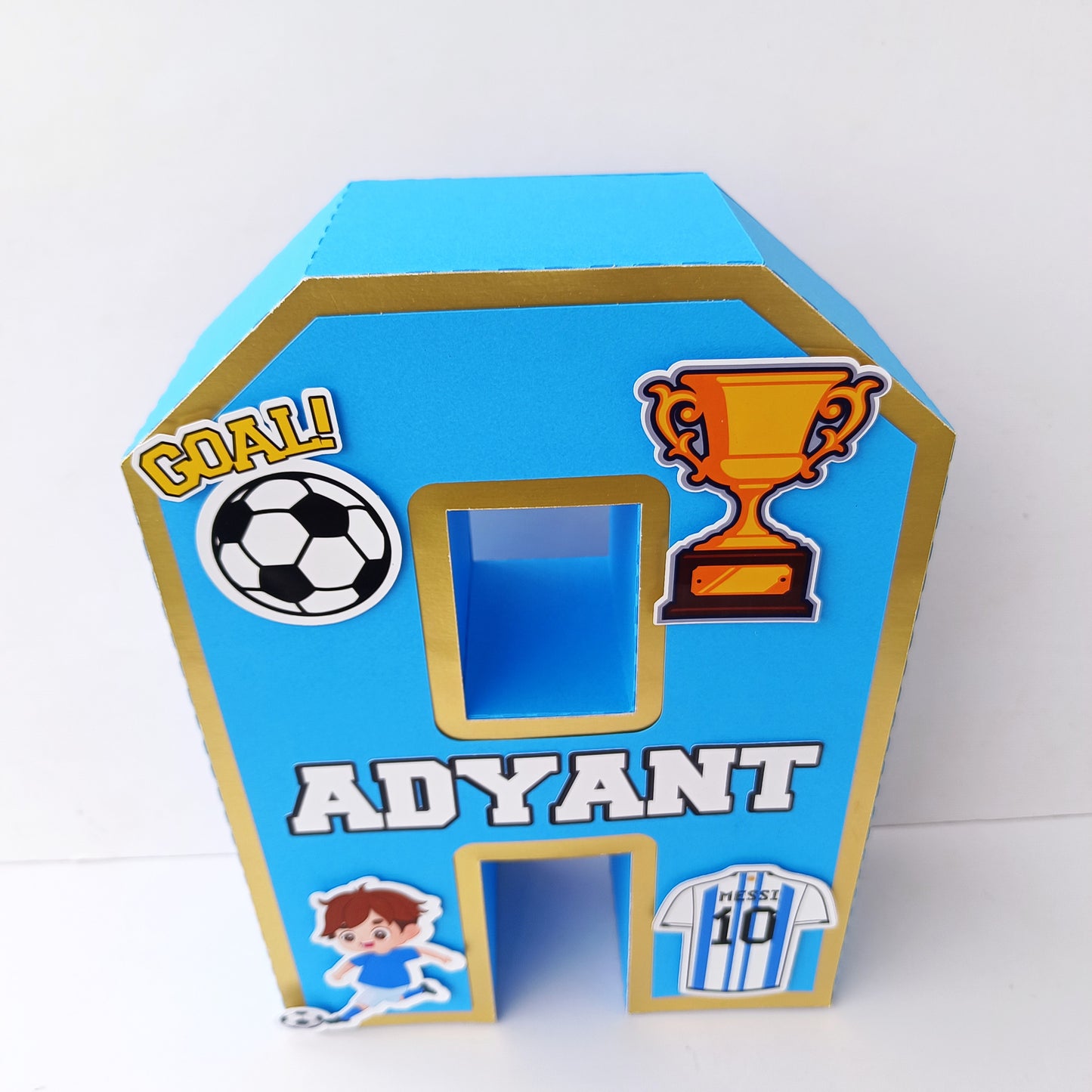 Football 3D Letter - Personalized Sports Party Decoration