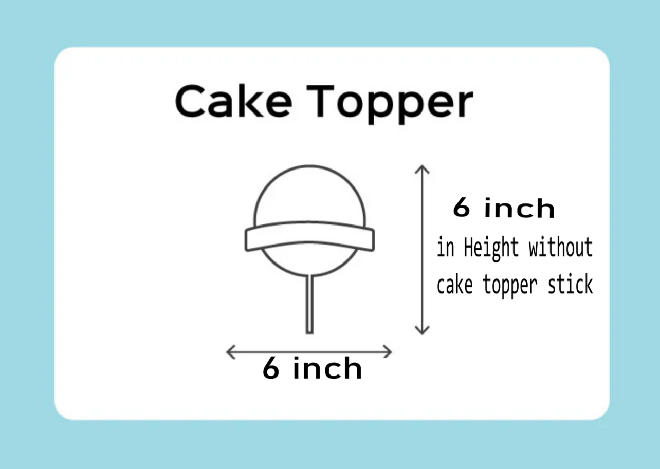 Mom Cake Topper - Birthday Celebration Decoration