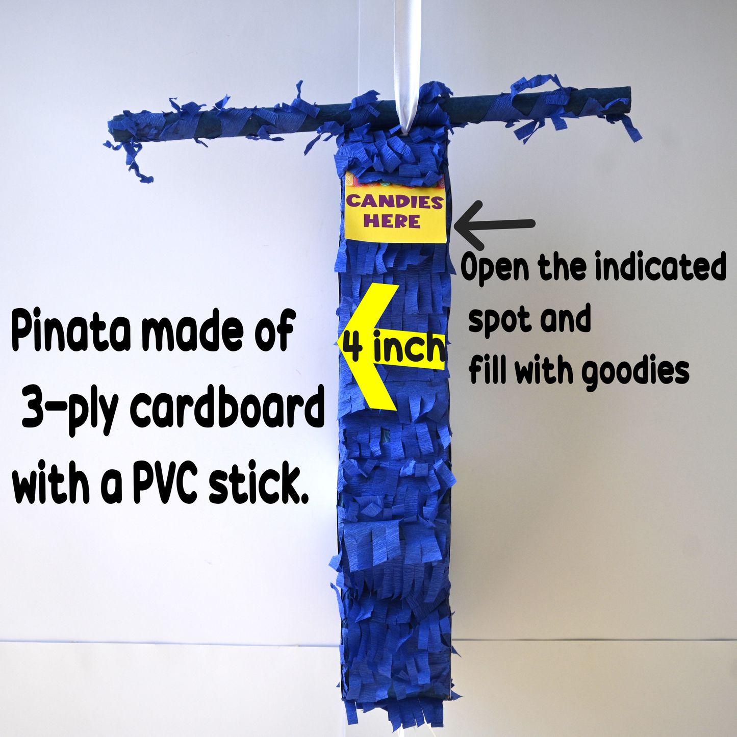 Super Mario Pull-String Piñata - Semi-Handcrafted Party Decoration