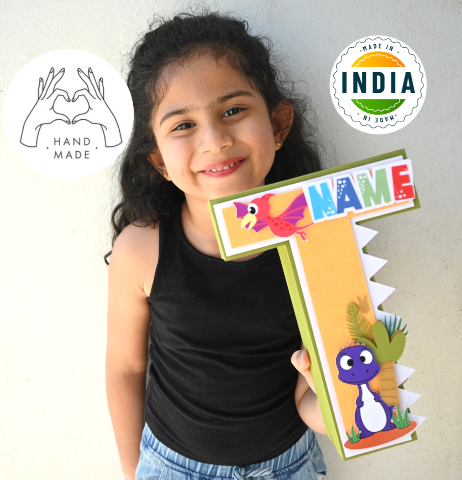 Dino 3D Letter / Number