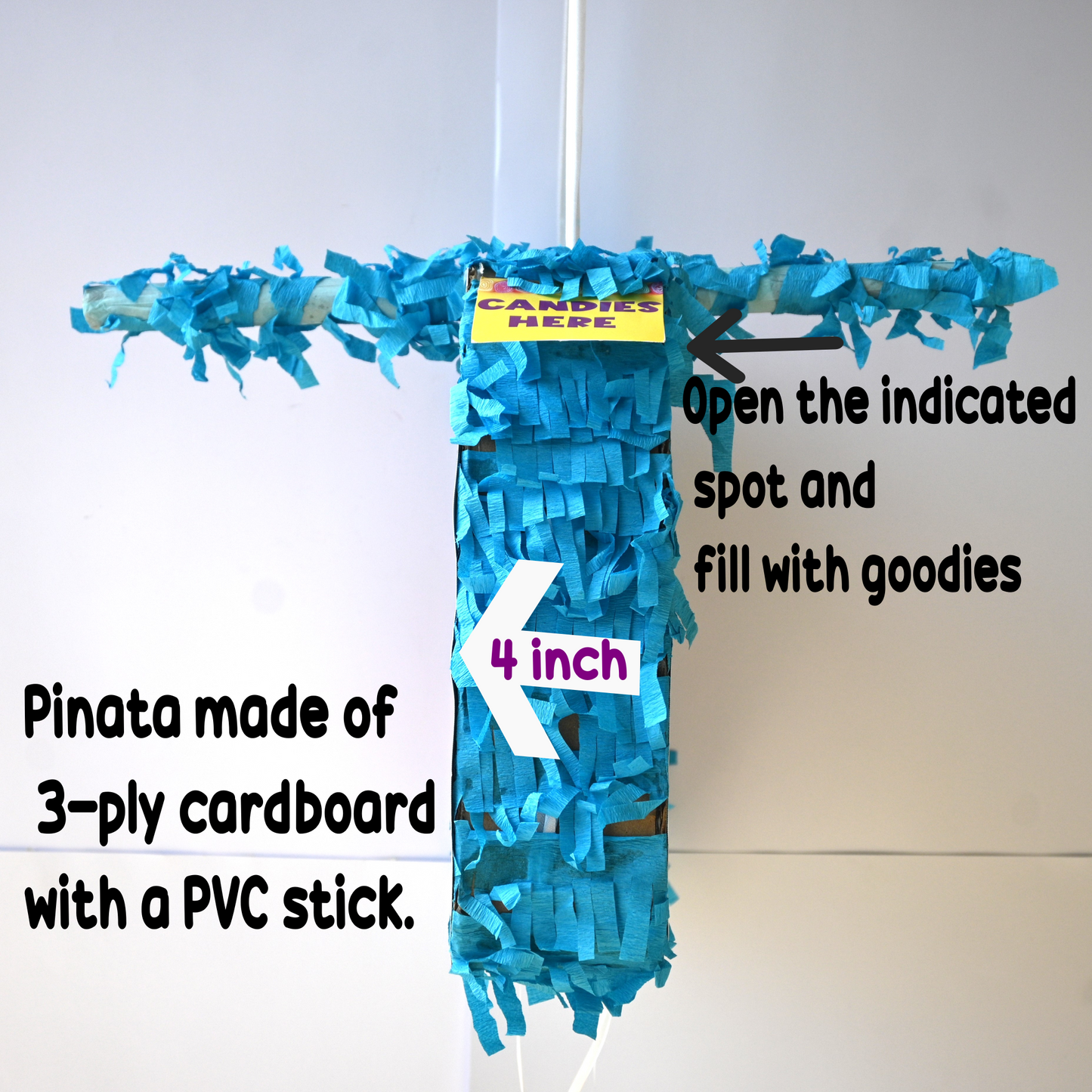 Video Game Pull-String Piñata - Semi-Handcrafted Party Decoration