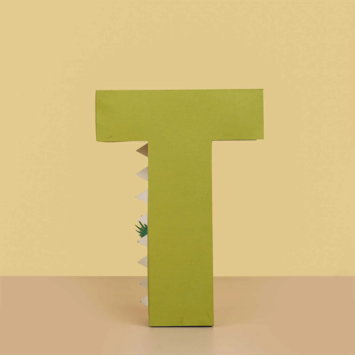 Dino 3D Letter / Number