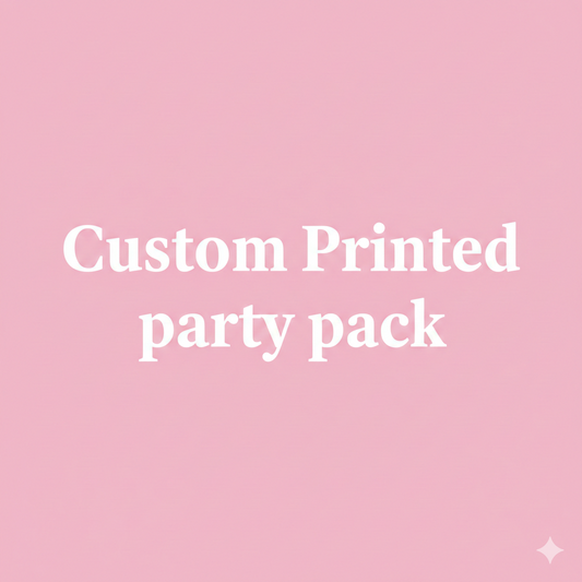 Custom Printed Party Pack