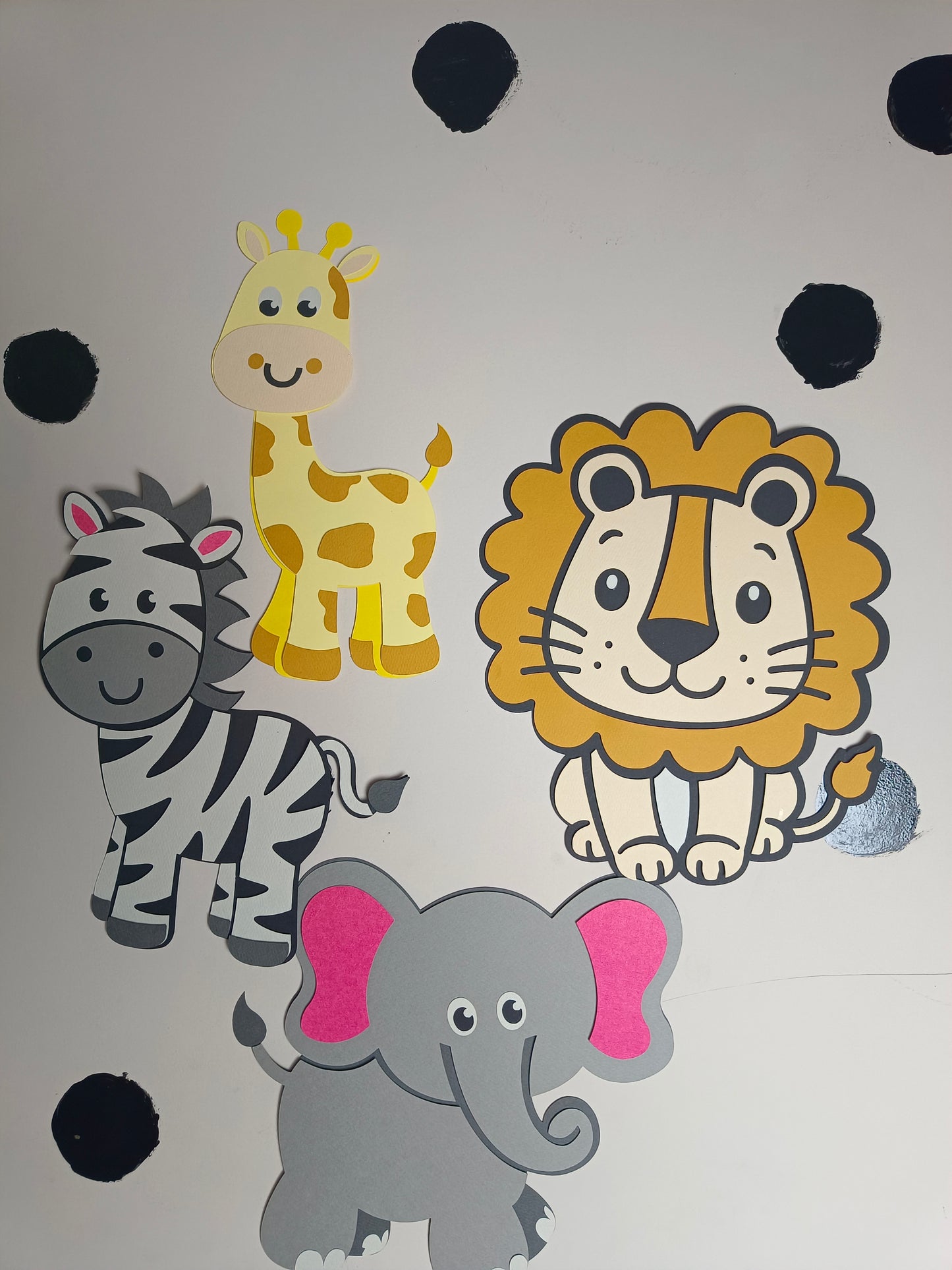 Handcrafted JUNGLE Cutouts - Birthday Decoration