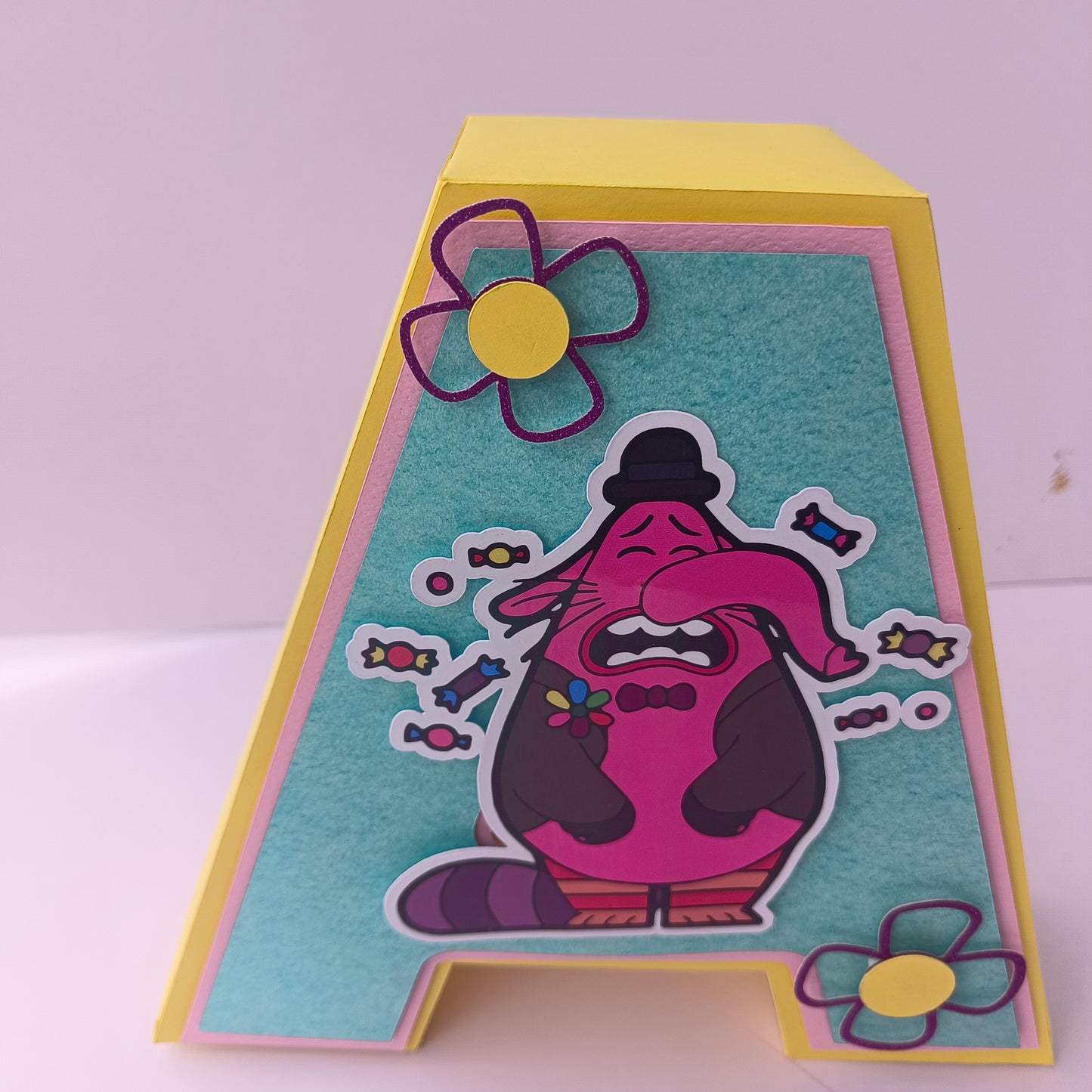 Inside Out Theme 3D Name Letters