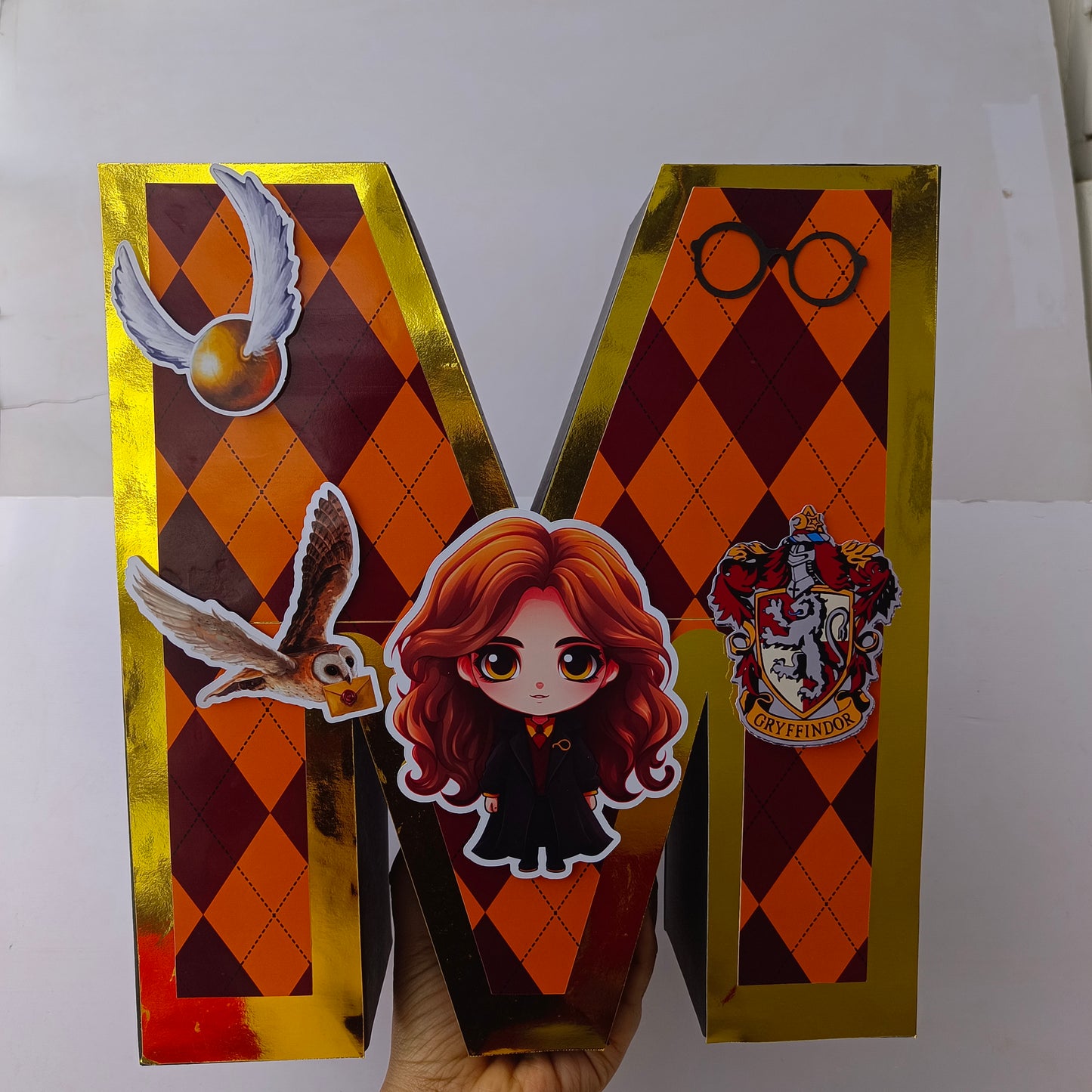 Harry Potter 3D Letter - Personalized Magical Party Decoration