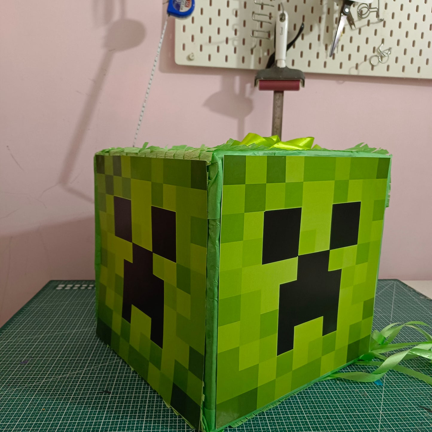 Minecraft Pull String Piñata