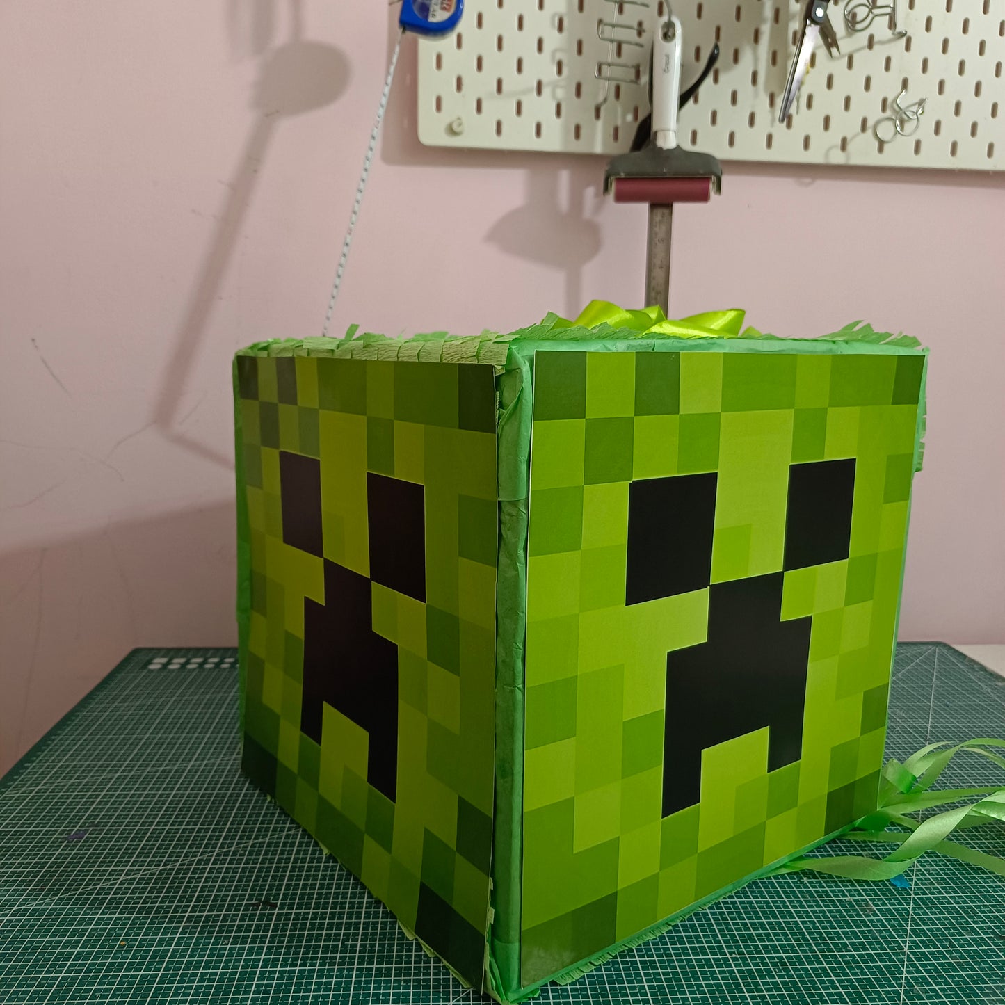 Minecraft Pull String Piñata