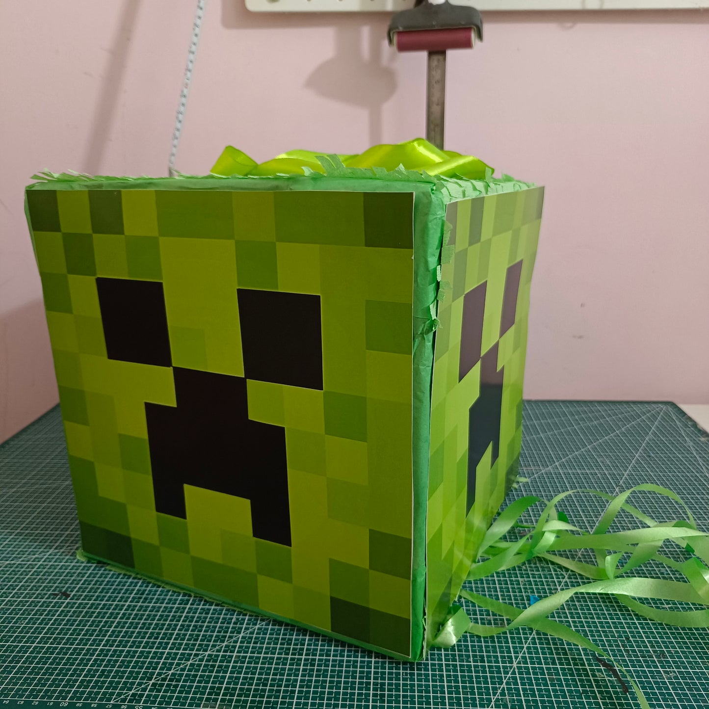 Minecraft Pull String Piñata