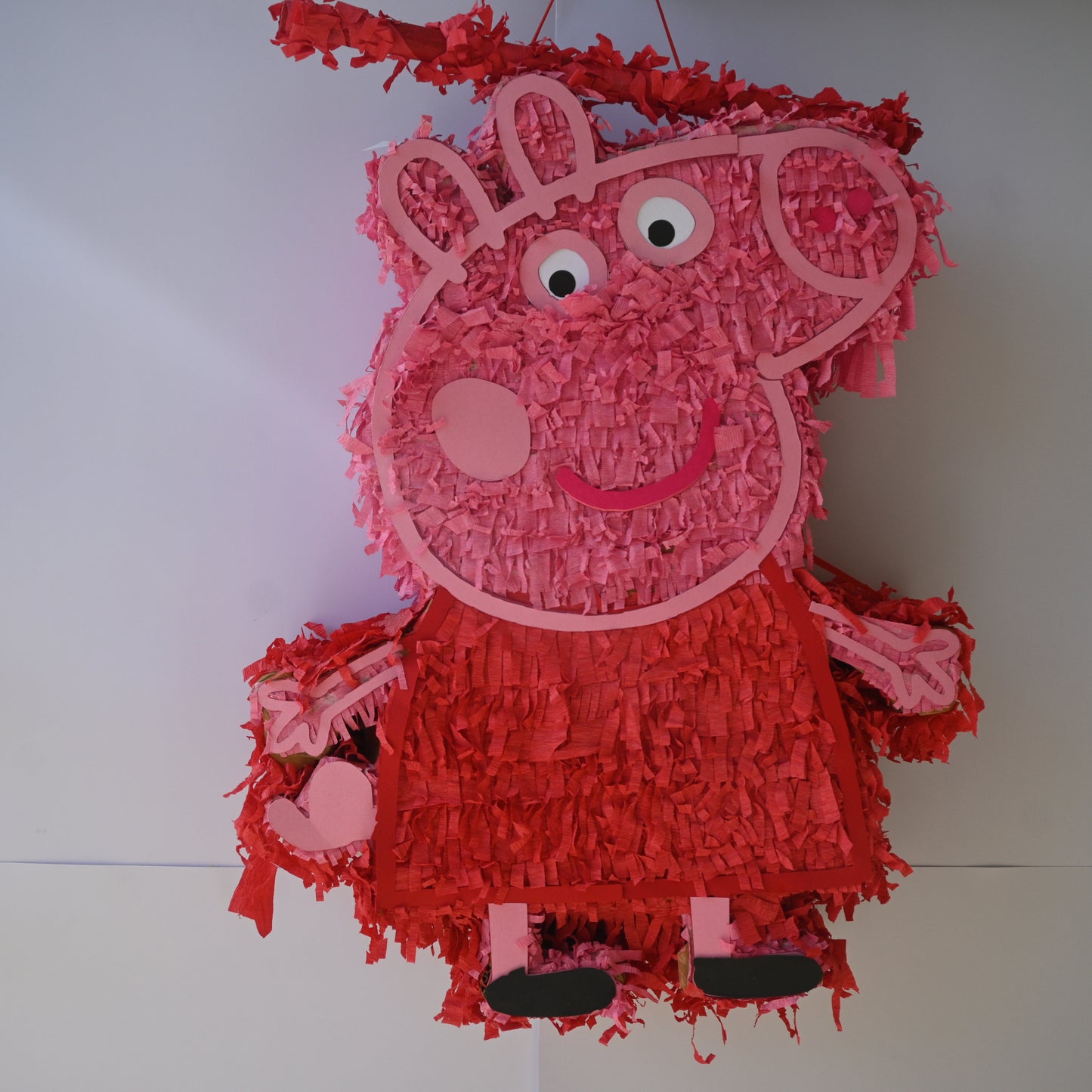 Handcrafted Peppa pig Piñata