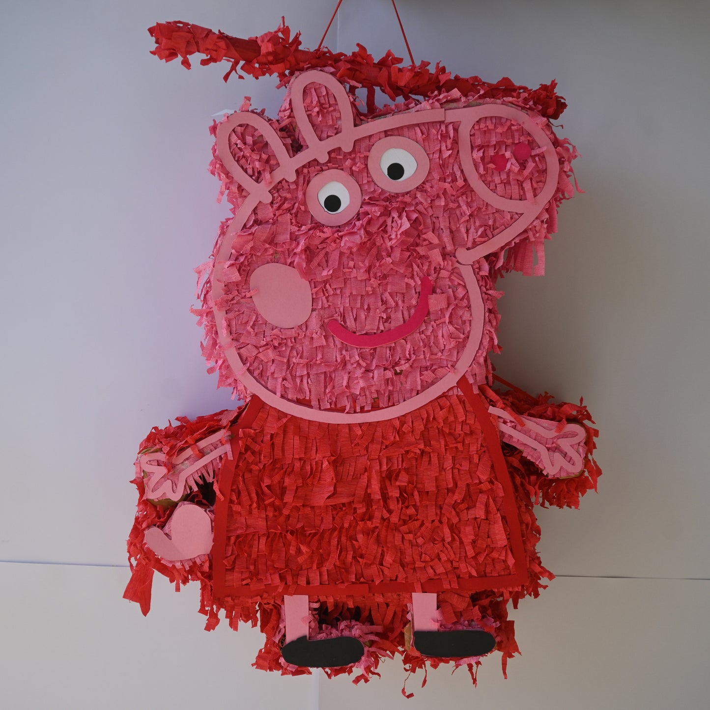 Handcrafted Peppa pig Piñata