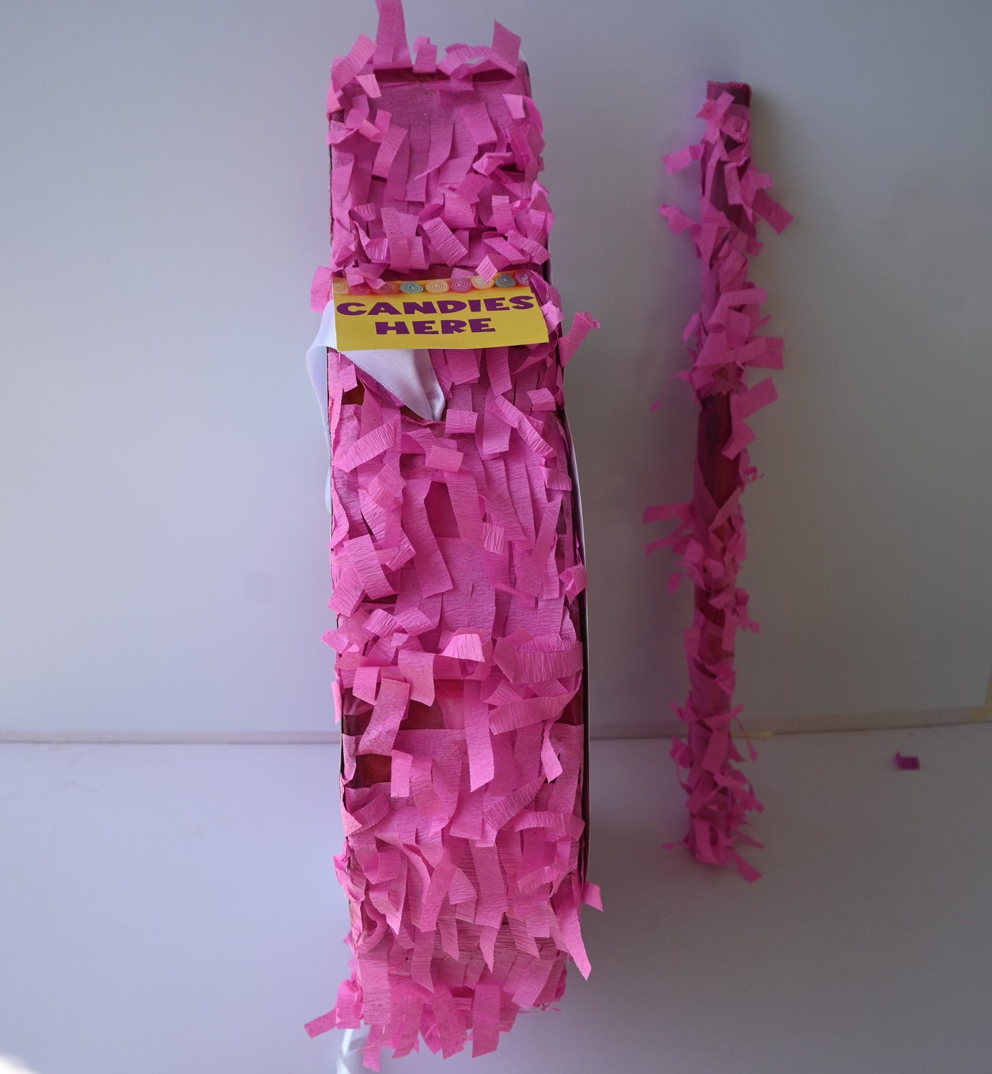 Unicorn Pull-String Piñata - Semi-Handcrafted Party Decoration