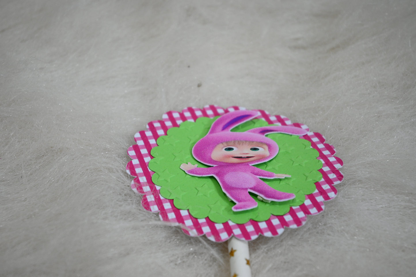 Masha and the Bear Cupcake Toppers