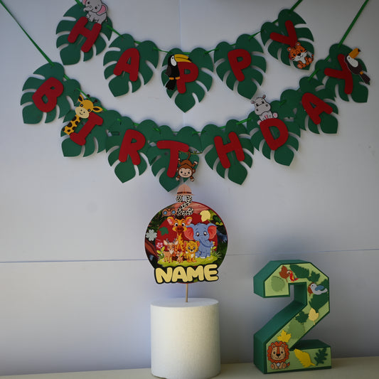 Jungle Theme Birthday Party Pack