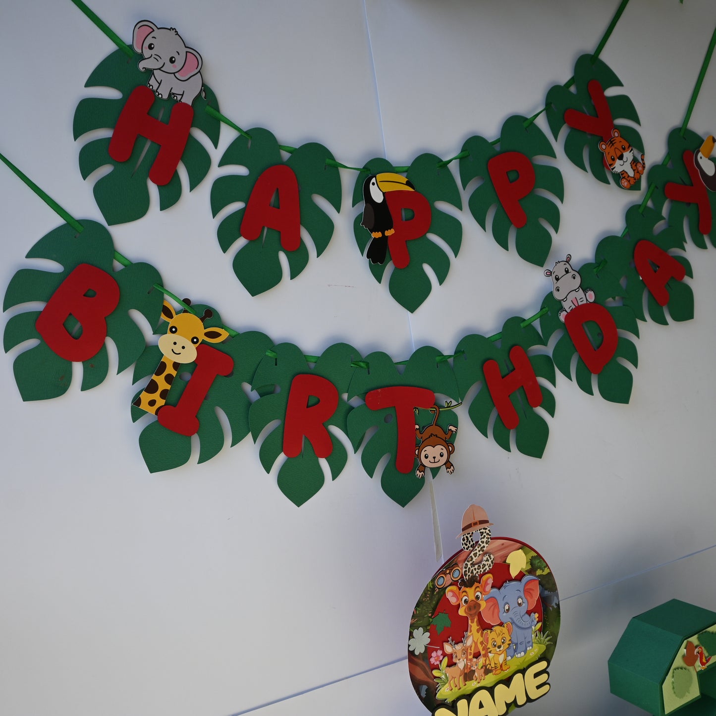 Jungle Theme Birthday Party Pack