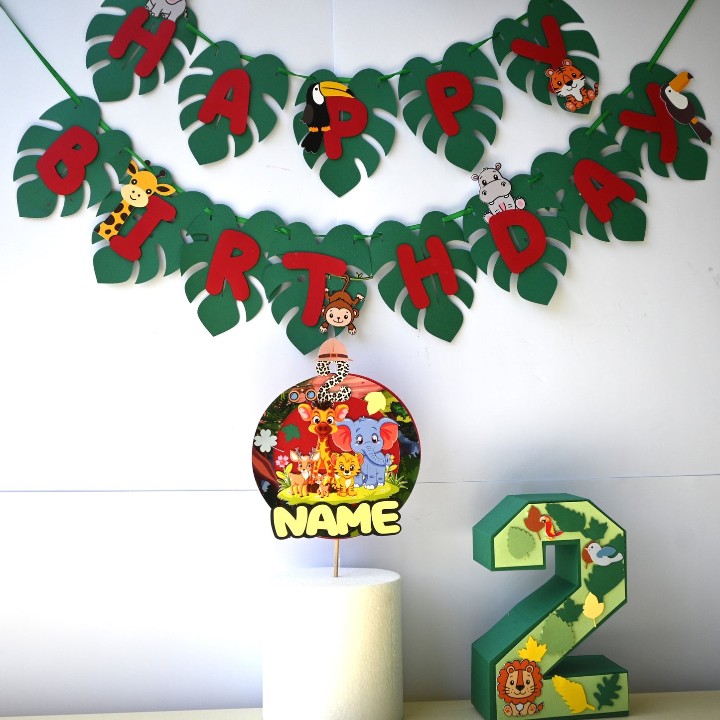 Jungle Theme Birthday Party Pack