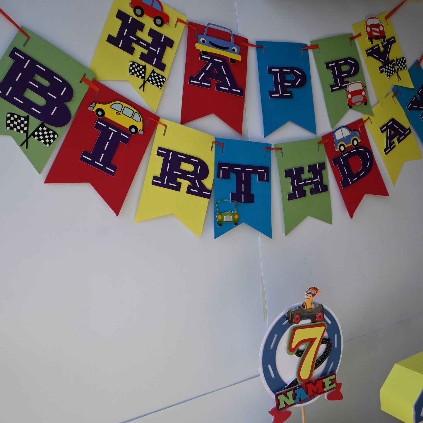 Car Theme Birthday Party Pack for Boys