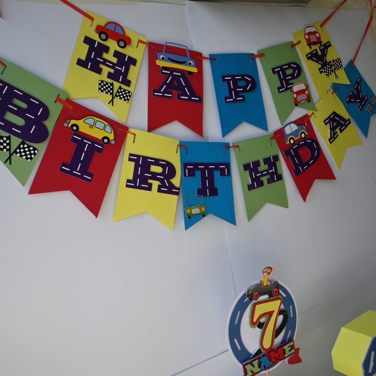 Car Theme Birthday Party Pack for Boys