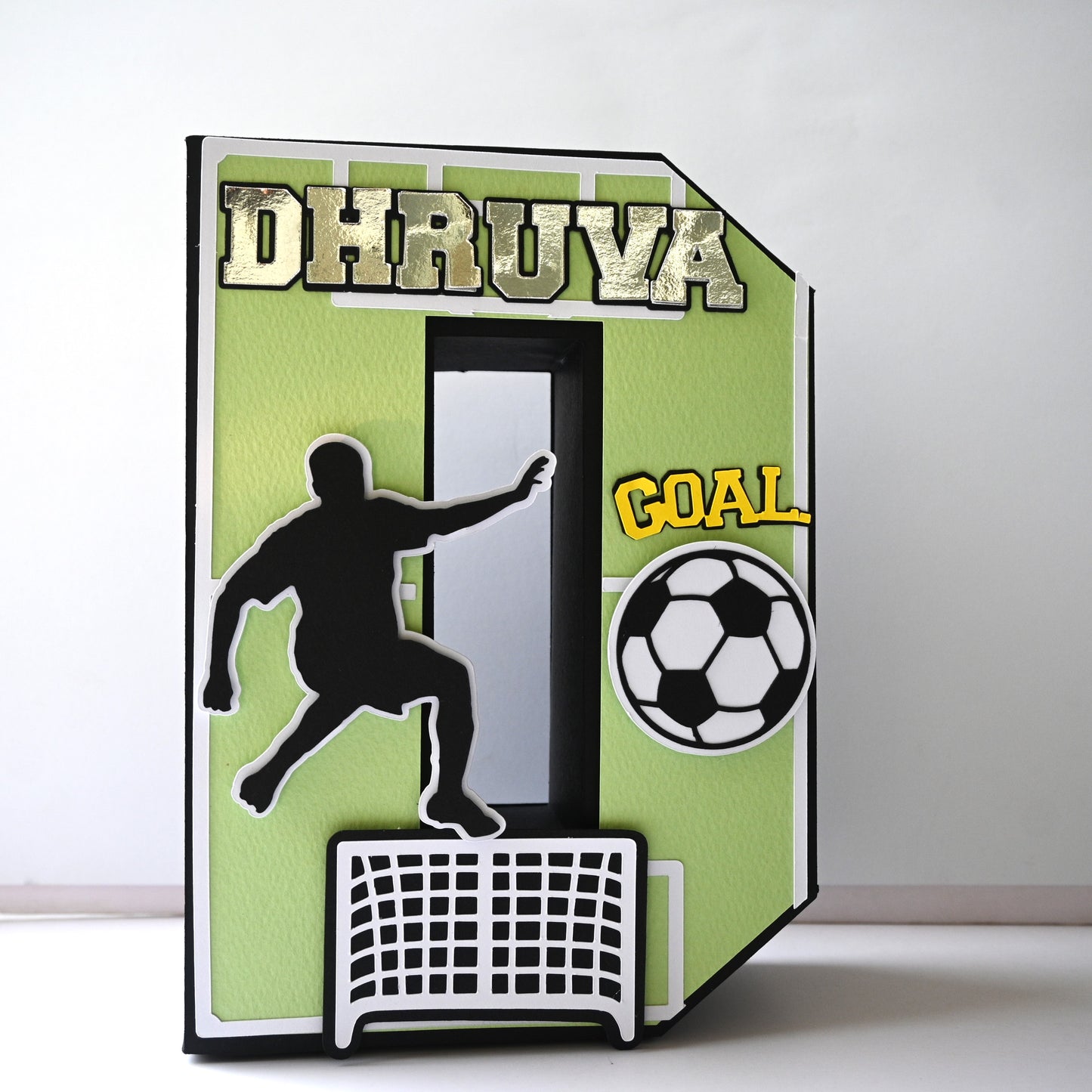 Football 3D Letter - Personalized Sports Party Decoration