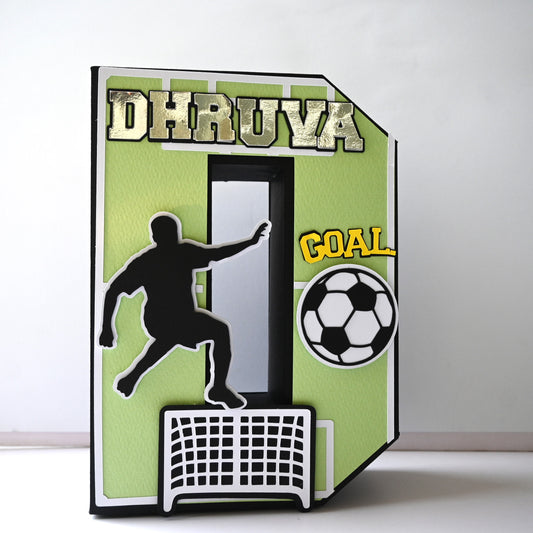 Football 3D Letter - Personalized Sports Party Decoration