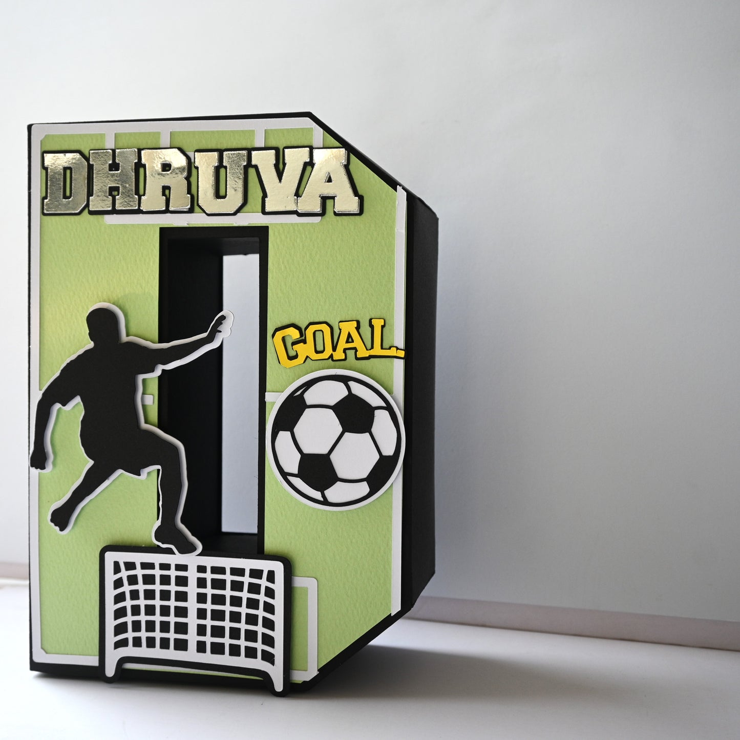 Football 3D Letter - Personalized Sports Party Decoration