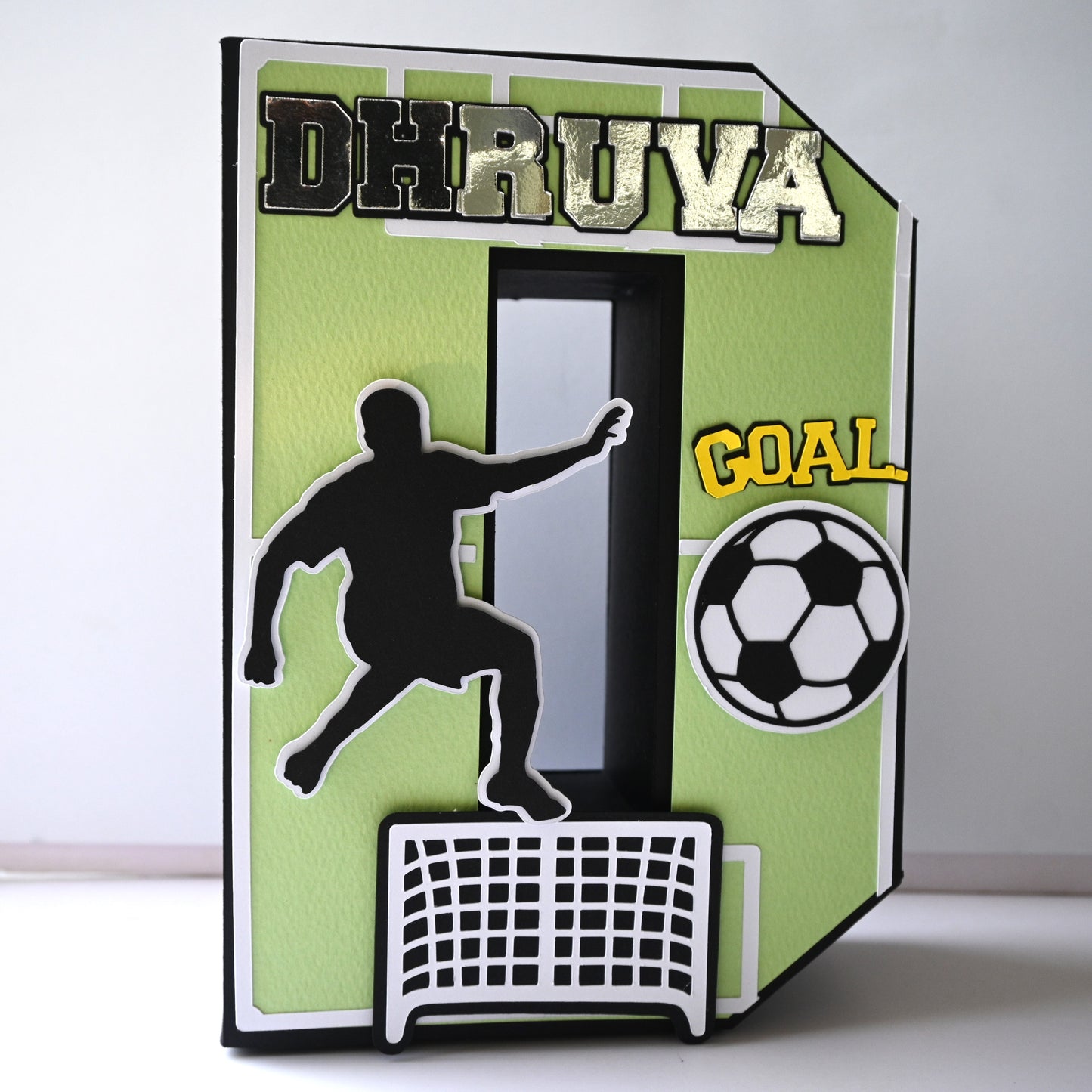 Football 3D Letter - Personalized Sports Party Decoration