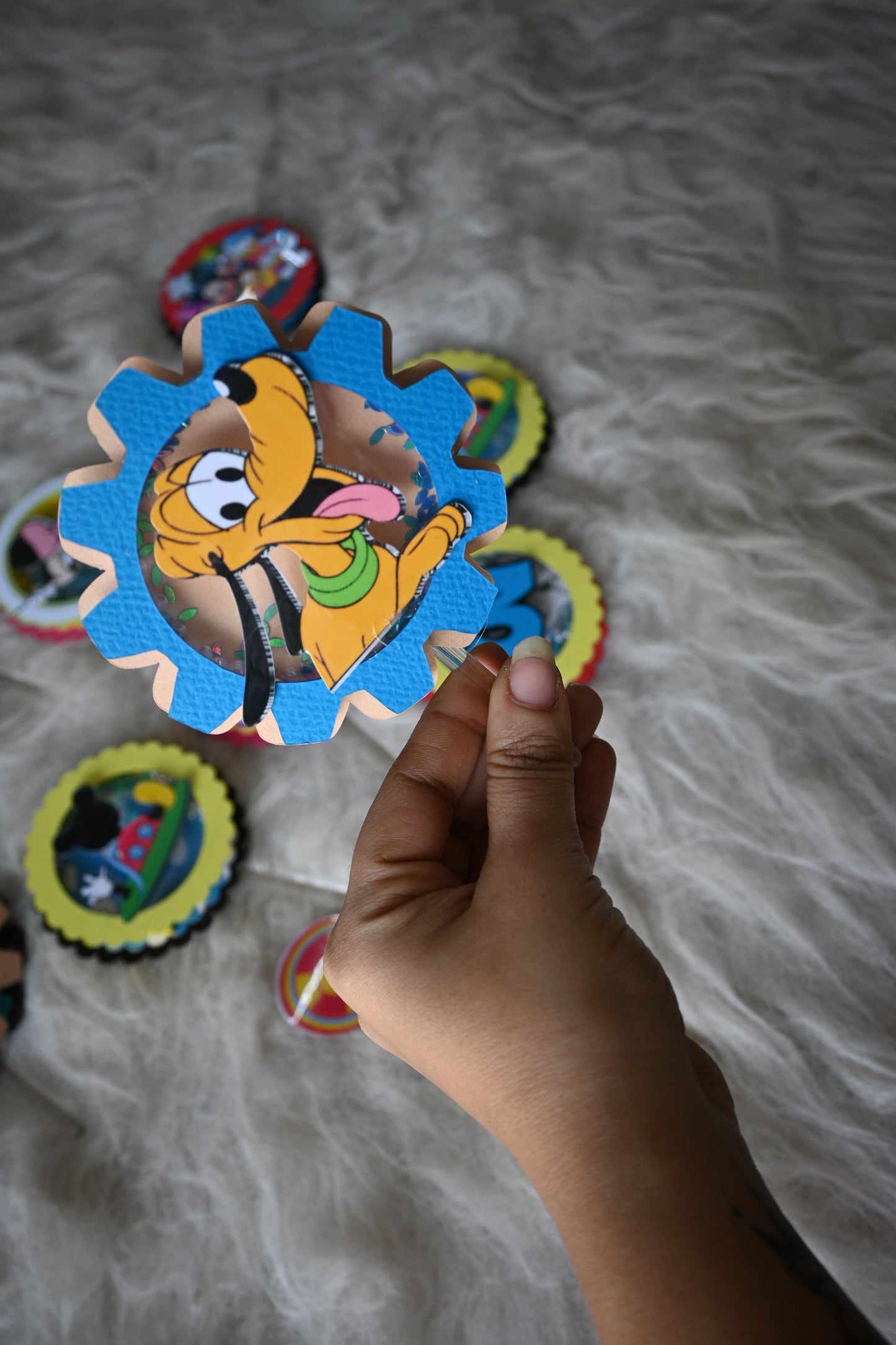Mickey  Clubhouse Handcrafted Cupcake Toppers