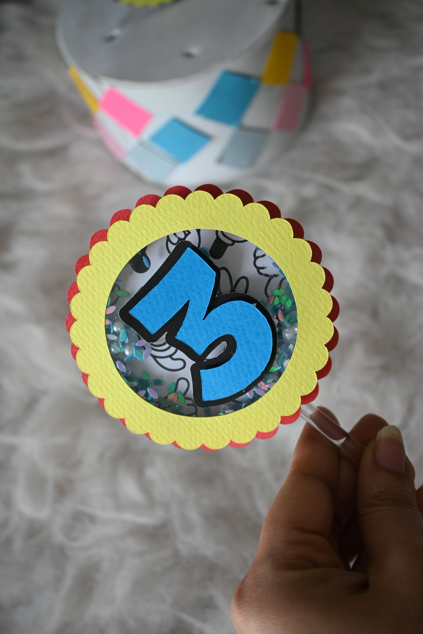 Mickey  Clubhouse Handcrafted Cupcake Toppers