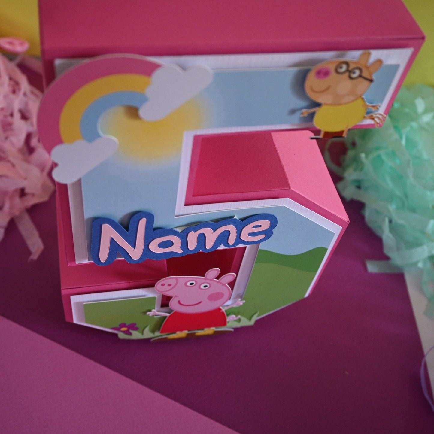 Peppa Pig Party Pack - 3D Letter, Cake Topper & Banner