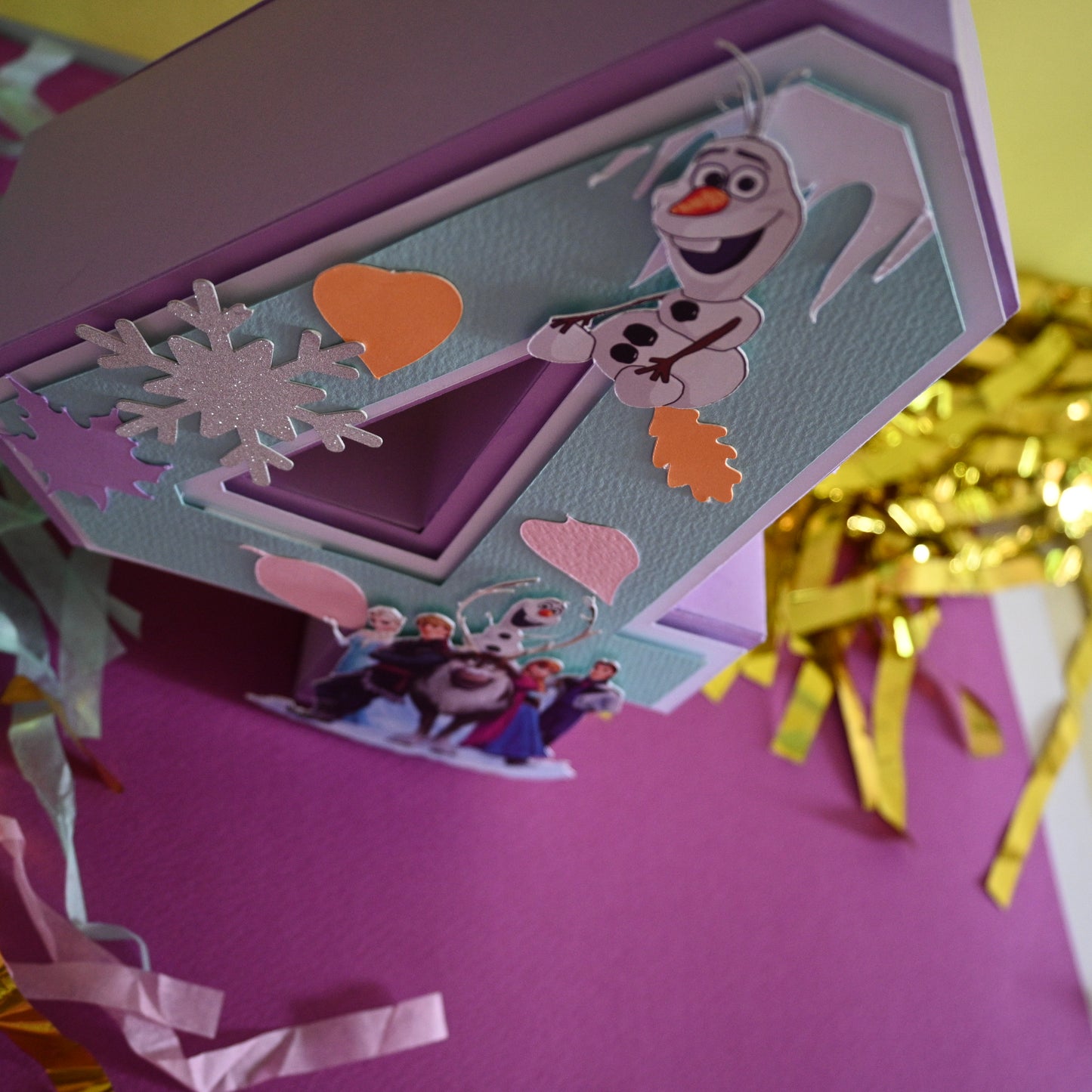 Frozen Party Pack - 3D Letter, Cake Topper & Banner