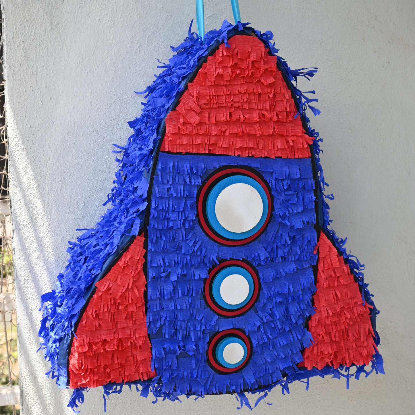 Handcrafted Rocket Piñata