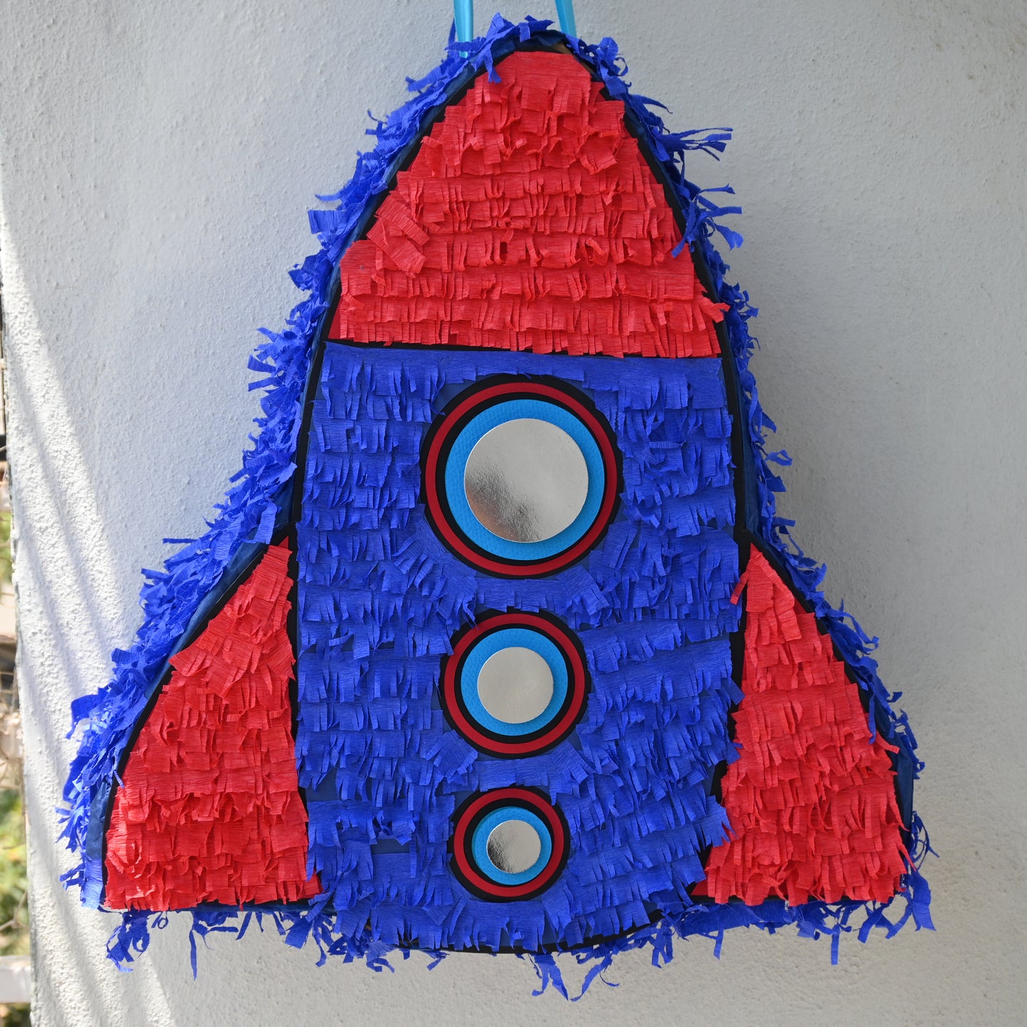 Handcrafted Rocket Piñata