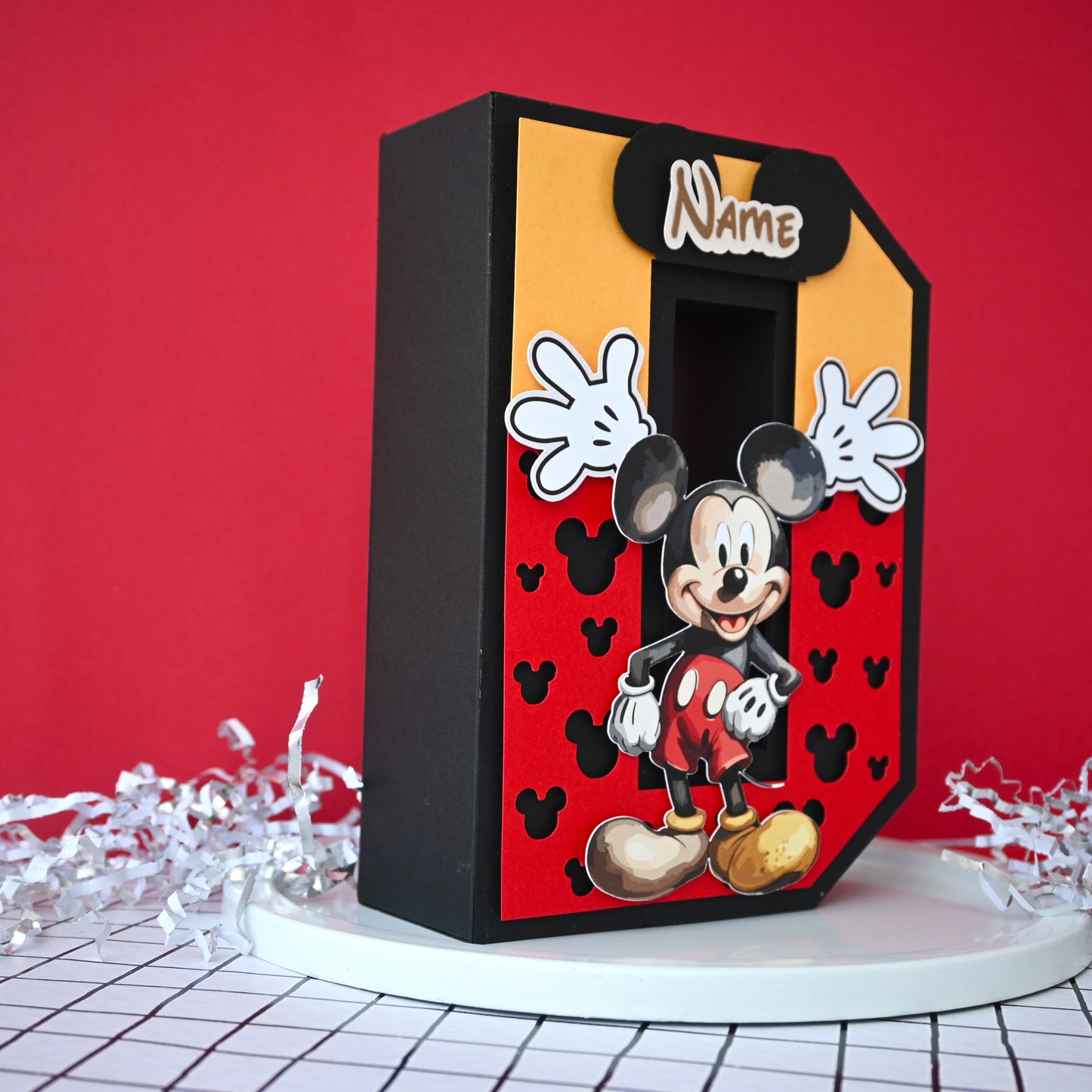 Mickey Mouse 3D Letter / Number