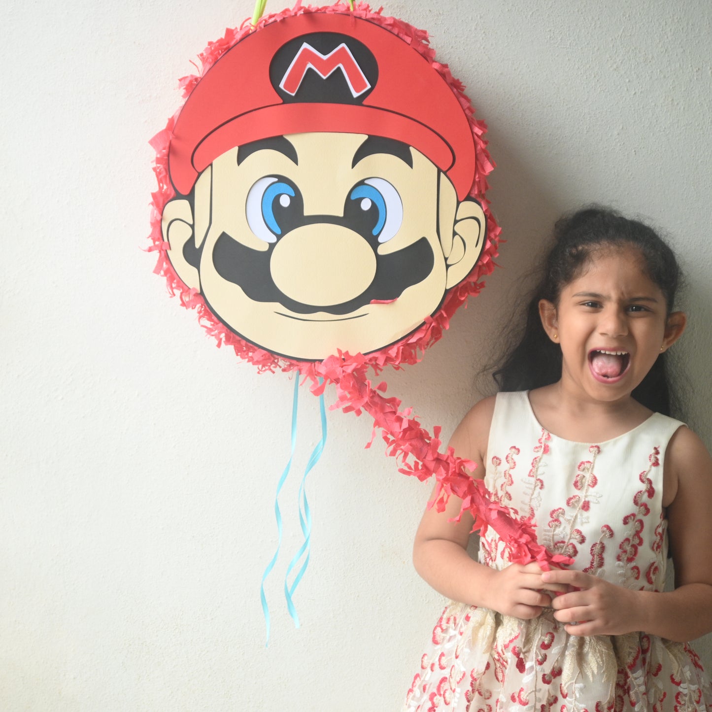 Super Mario Piñata - Handcrafted Party Game Decoration