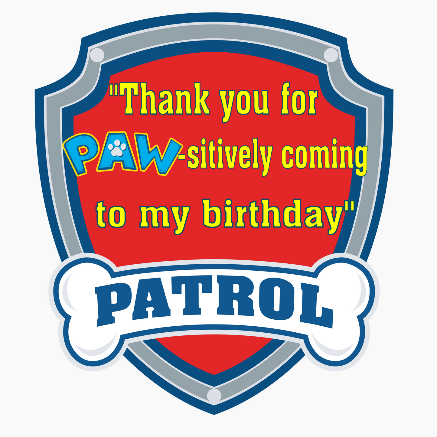 Paw Patrol Return Stickers