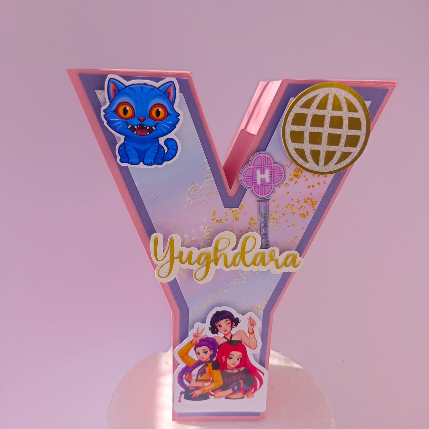 K-Pop Demon Hunters 3D Letter / Number