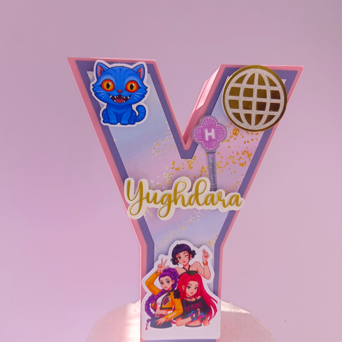 K-Pop Demon Hunters 3D Letter / Number